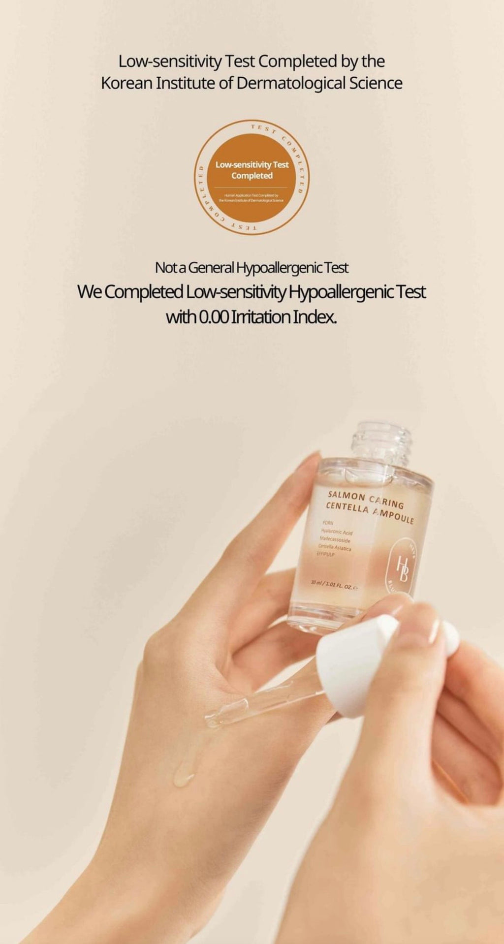 HEVEBLUE - Salmon Caring Centella Ampoule