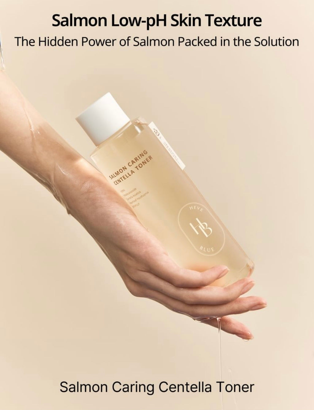 HEVEBLUE - Salmon Caring Centella Toner