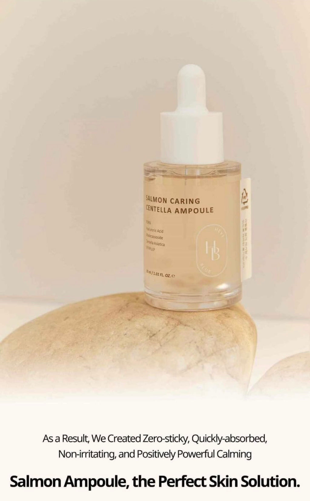 HEVEBLUE - Salmon Caring Centella Ampoule