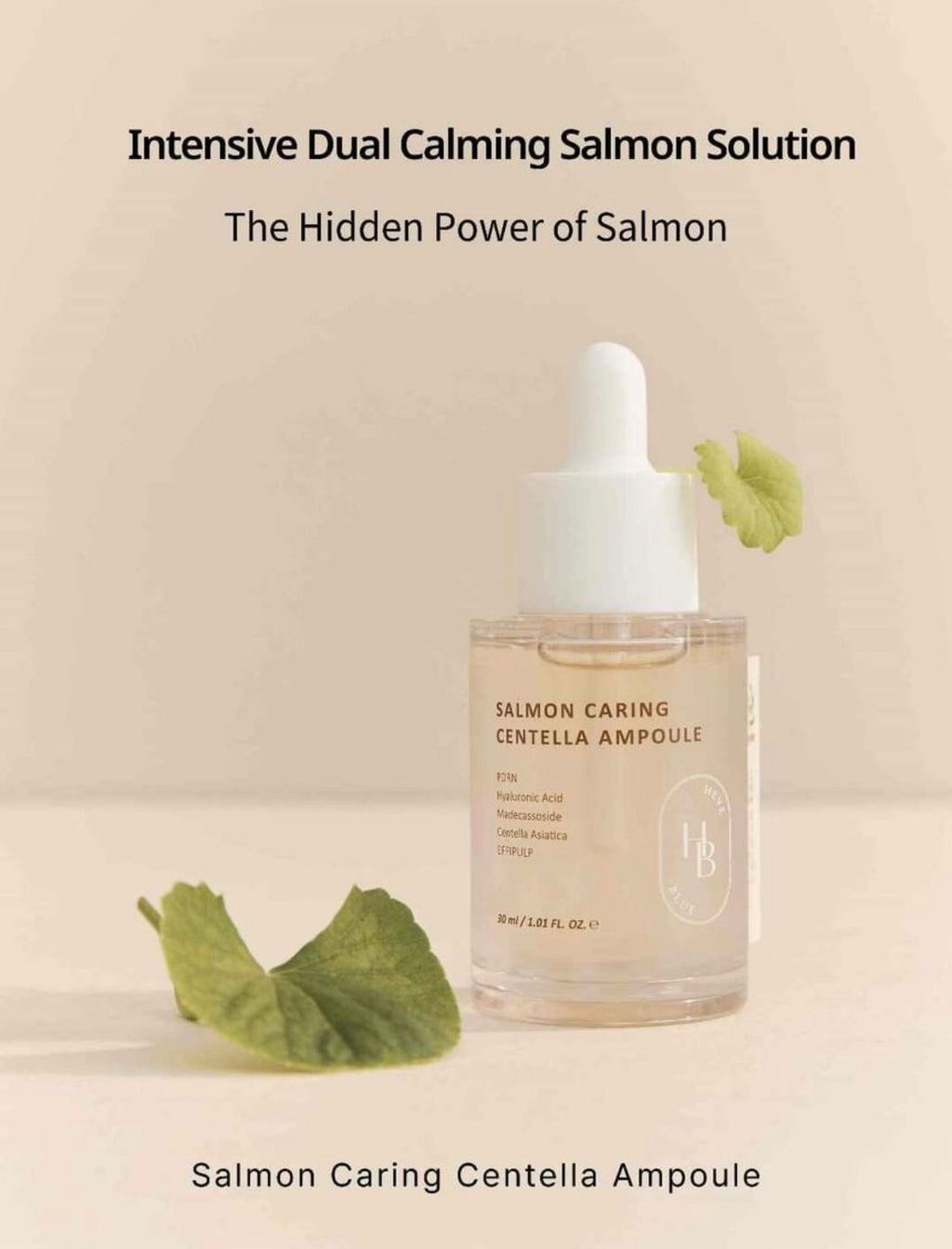 HEVEBLUE - Salmon Caring Centella Ampoule